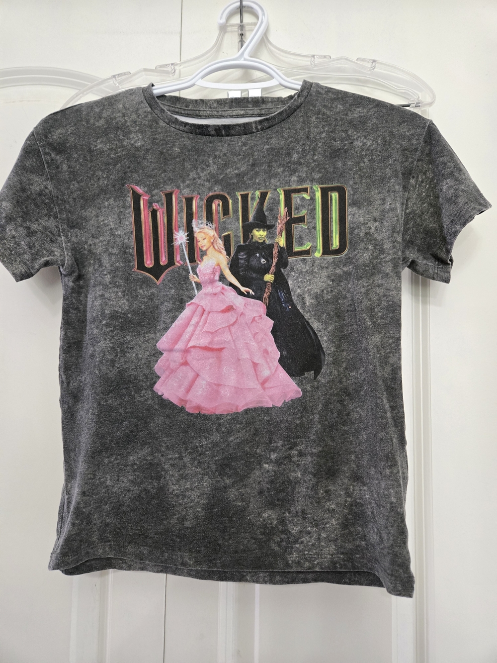 Wicked Graphic Short Sleeve Tee - Pink/Black